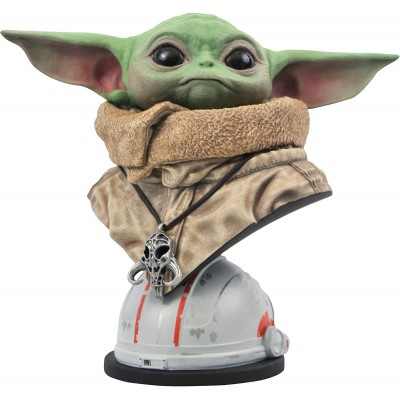 Статуетка бюст DIAMOND SELECT TOYS Star Wars: The Mandalorian: The Child Legends in 3-Dimension 1:2 Scale Bust